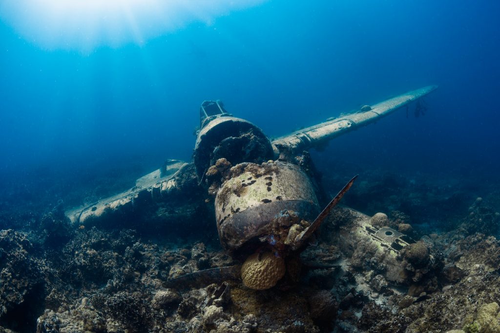 plane-underwater